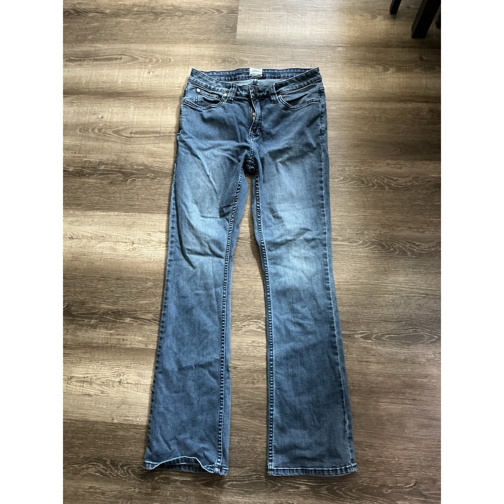 Ridge Cut Womens Size 12 Denim Blue Jeans Stretch Boot Cut RC11011